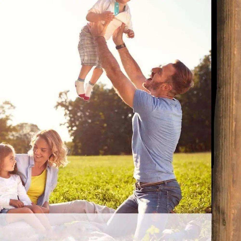 8” X 8” Rustic Farmhouse Gray Wood Shadow Box Frame - Homeroots - Flyclothing LLC