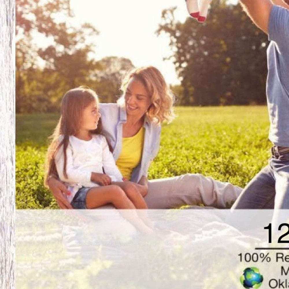 12” X 16” Rustic Farmhouse White Wash Wood Frame - Homeroots - Flyclothing LLC