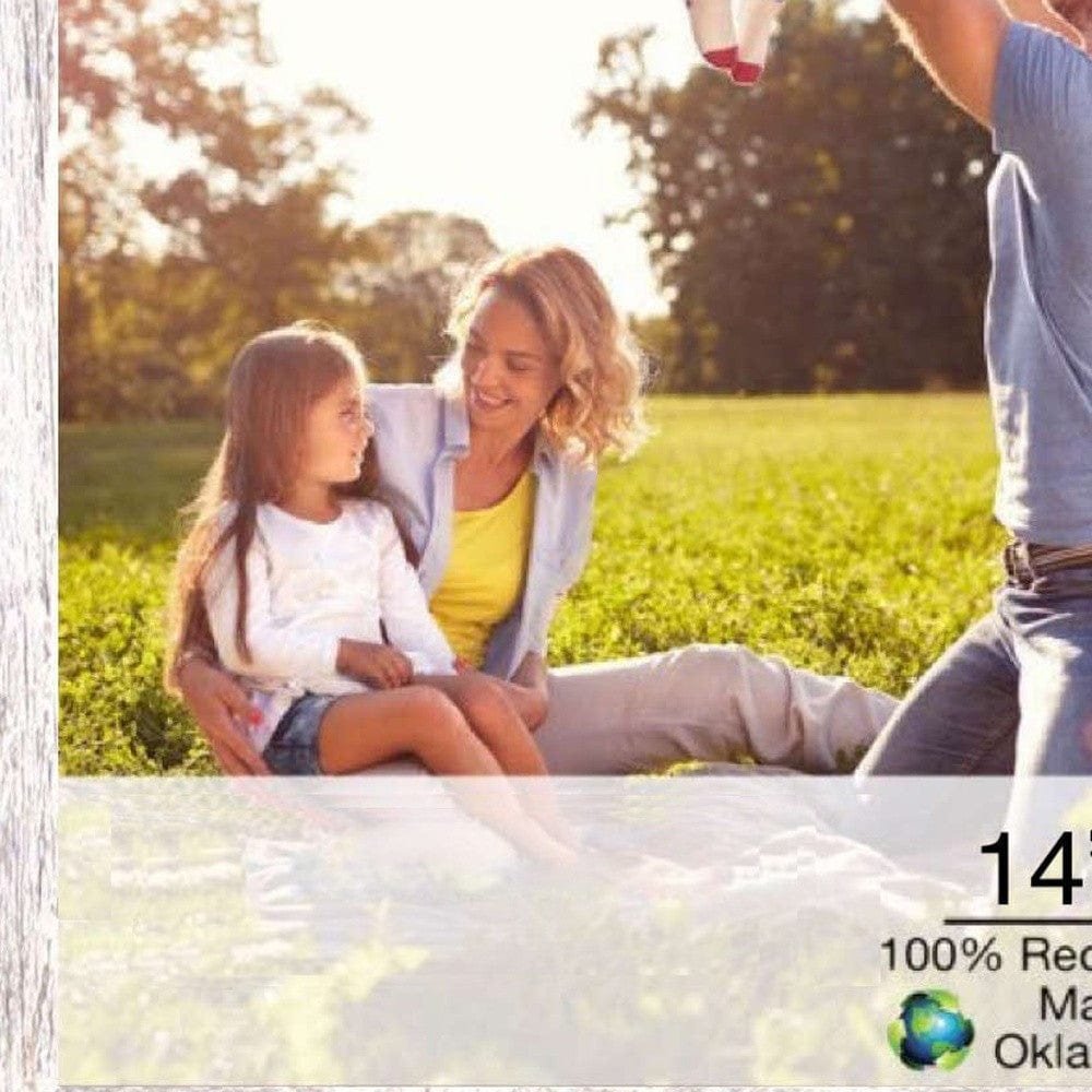 14" X 18" White Wash Wood Picture Frame - Homeroots - Flyclothing LLC