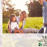 14" X 18" White Wash Wood Picture Frame - Homeroots