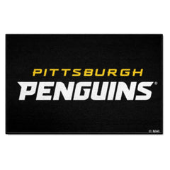 Pittsburgh Penguins Starter Mat Accent Rug - 19in. x 30in. - Pittsburgh Penguins