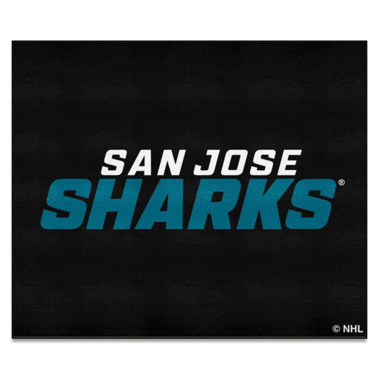 San Jose Sharks Tailgater Rug - 5ft. x 6ft. - San Jose Sharks