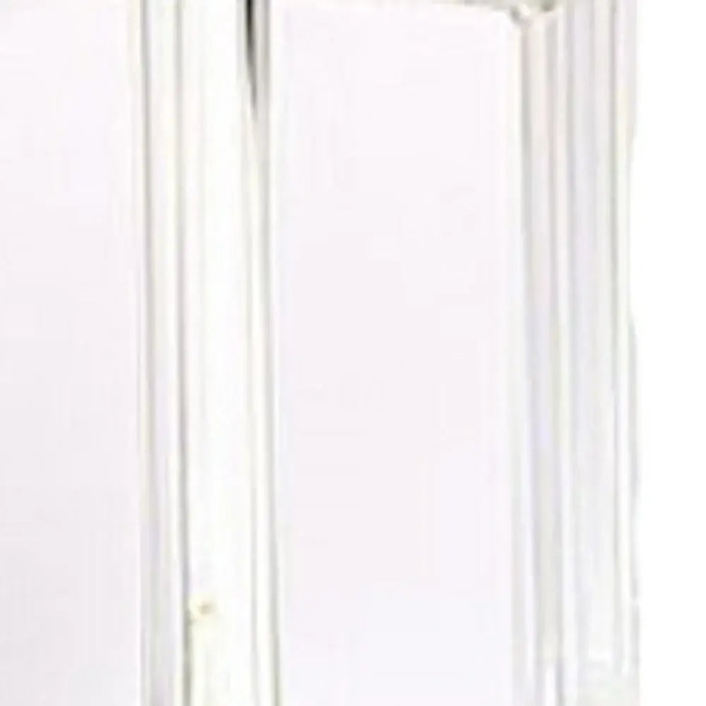 8" Clear Crystal Clear Square Table Vase - Homeroots - Flyclothing LLC