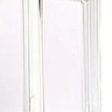 8" Clear Crystal Clear Square Table Vase - Homeroots - Flyclothing LLC