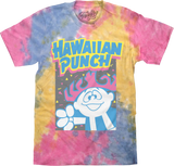 Retro Hawaiian Punch Tie Dye T-Shirt - Sherbert Tie Dye