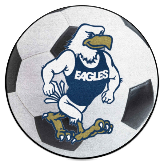 Georgia Southern Eagles Soccer Ball Rug - 27in. Diameter - Georgia Southern