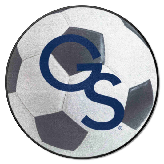 Georgia Southern Eagles Soccer Ball Rug - 27in. Diameter - Georgia Southern
