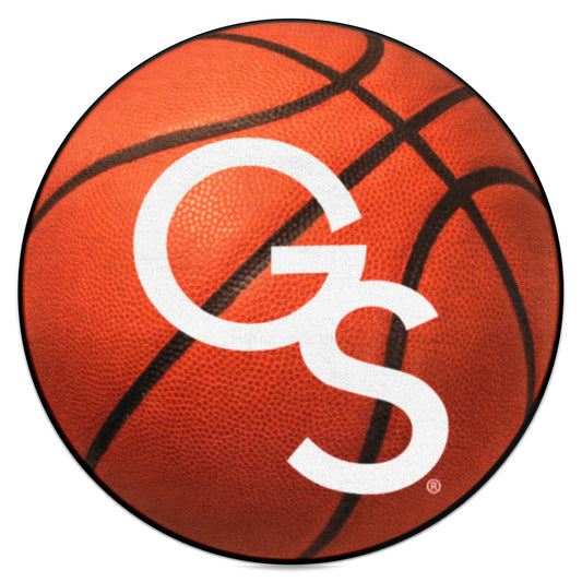 Georgia Southern Eagles Basketball Rug - 27in. Diameter - Georgia Southern