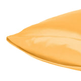 Apricot Dreamy Silky Satin King Size Pillowcase - Homeroots