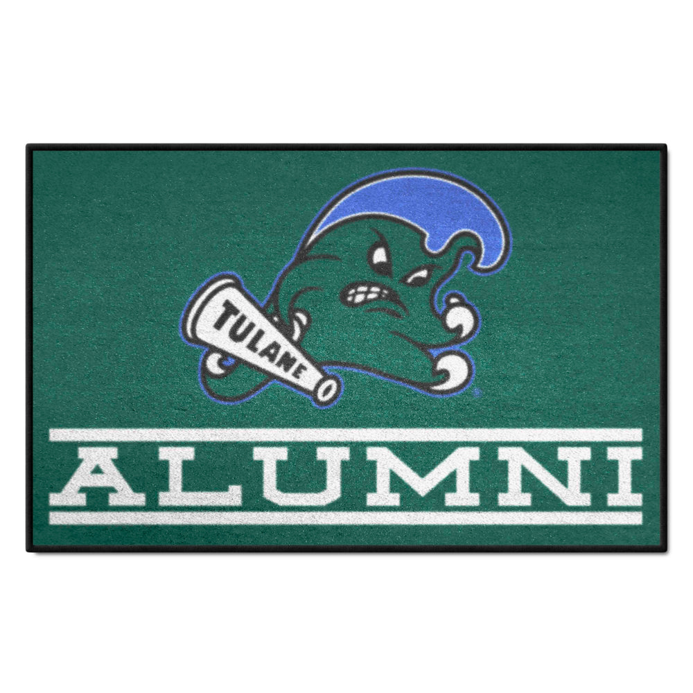 Tulane Green Wave Starter Mat Accent Rug - 19in. x 30in. - Tulane