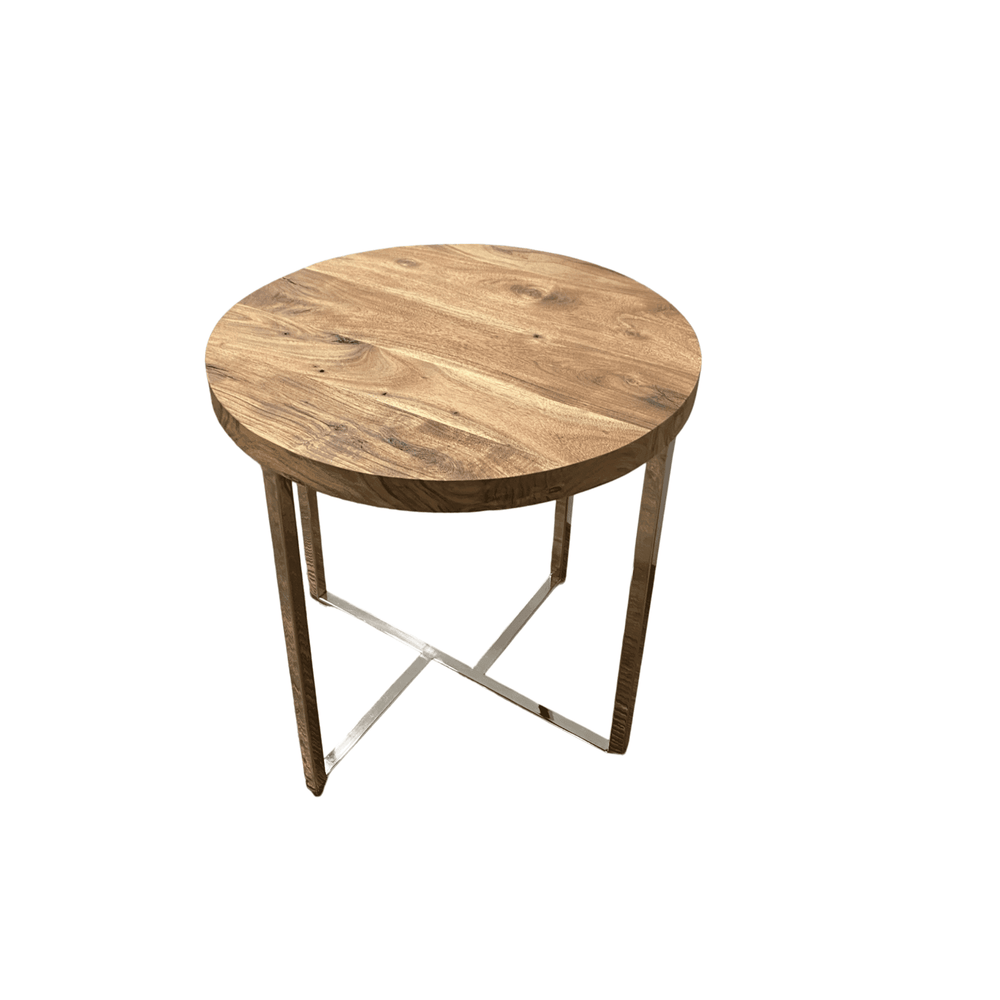 Modern Rustic Side Or End Table - Homeroots - Flyclothing LLC