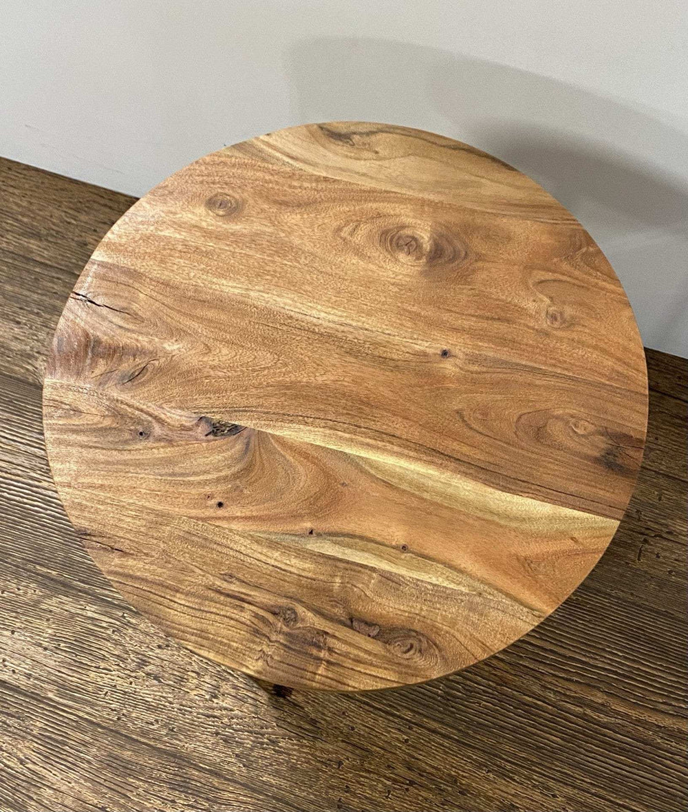 Modern Rustic Side Or End Table - Homeroots - Flyclothing LLC