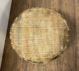 20" Beige Solid Wood Round End Table - Homeroots - Flyclothing LLC