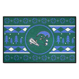 Tulane Green Wave Holiday Sweater Starter Mat Accent Rug - 19in. x 30in. - Tulane