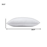 Lux Sateen Down Alternative Standard Size Medium Pillow - Homeroots - Flyclothing LLC