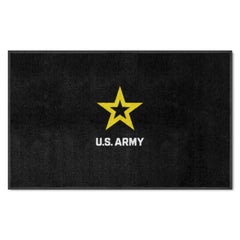 U.S. Army 4X6 High-Traffic Mat with Durable Rubber Backing - Landscape Orientation - U.S. Army