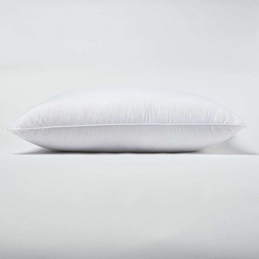 Set Of 2 Lux Sateen Down Alternative Queen Size Firm Pillows - Homeroots - Flyclothing LLC