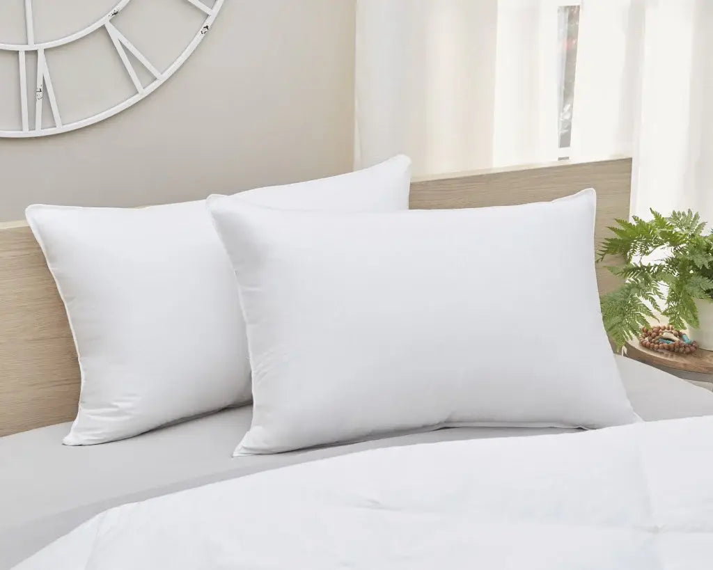 Premium Lux Down Queen Size Firm Pillow - Homeroots - Flyclothing LLC