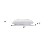 Premium Lux Siberian Down Standard Size Medium Pillow - Homeroots - Flyclothing LLC