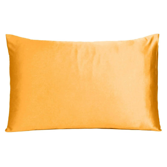 Set of Two Apricot Silk Satin - Homeroots - Flyclothing LLC