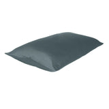 Gray Dreamy Set Of 2 Silky Satin King Pillowcases - Homeroots