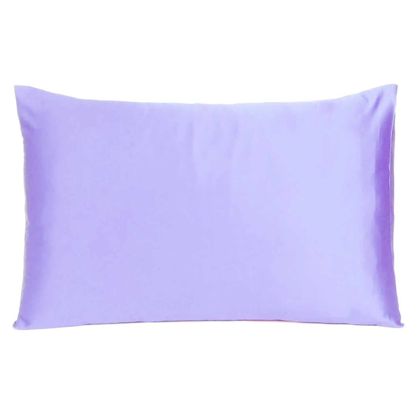 Purple Dreamy Set Of 2 Silky Satin King Pillowcases - Homeroots - Flyclothing LLC