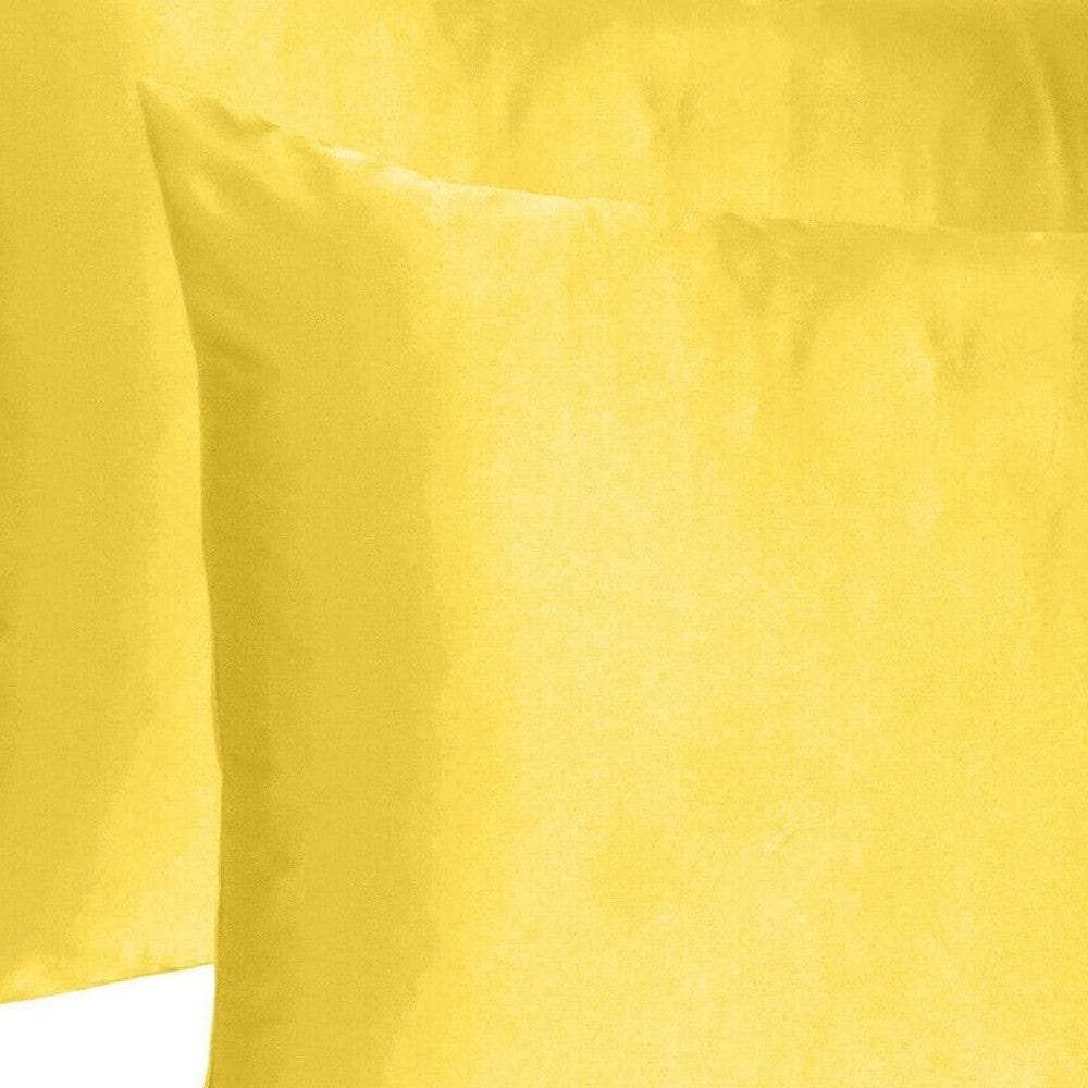 Lemon Dreamy Set Of 2 Silky Satin King Pillowcases - Homeroots - Flyclothing LLC