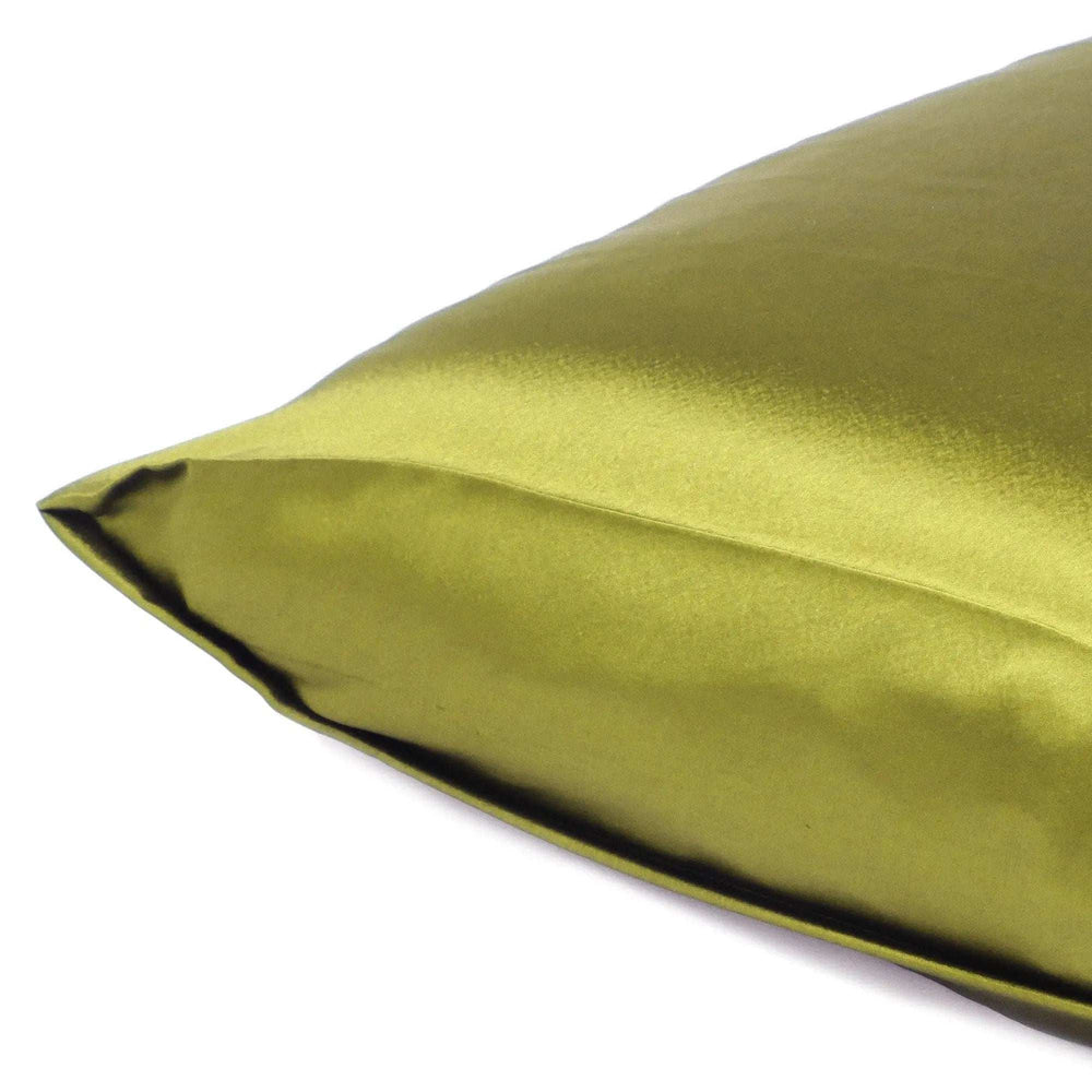 Lemongrass Dreamy Set Of 2 Silky Satin King Pillowcases - Homeroots - Flyclothing LLC