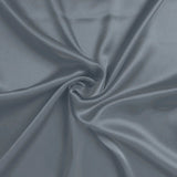 Dark Gray Dreamy Set Of 2 Silky Satin King Pillowcases - Homeroots - Flyclothing LLC