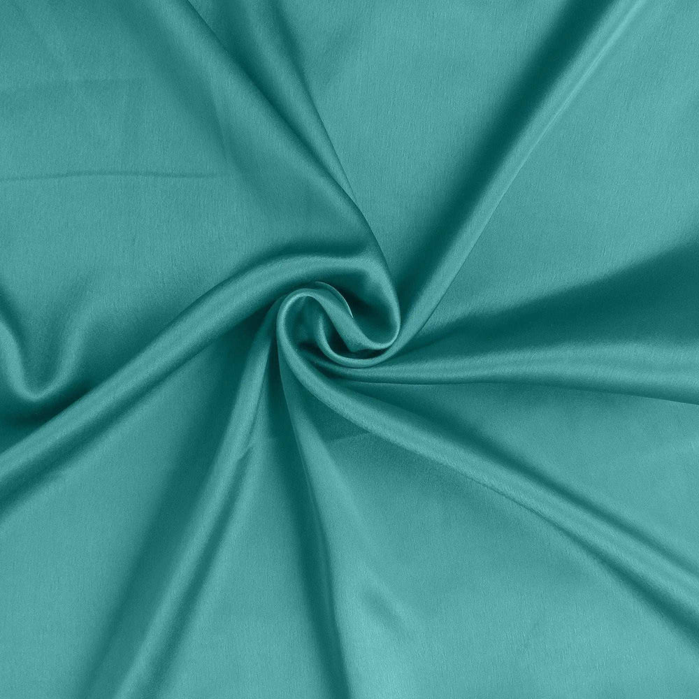 Teal Dreamy Set Of 2 Silky Satin King Pillowcases - Homeroots - Flyclothing LLC