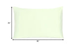 Ivory Dreamy Set Of 2 Silky Satin King Pillowcases - Homeroots - Flyclothing LLC