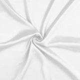 White Dreamy Set Of 2 Silky Satin Standard Pillowcases - Homeroots - Flyclothing LLC