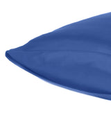 Navy Blue Dreamy Set Of 2 Silky Satin Standard Pillowcases - Homeroots - Flyclothing LLC