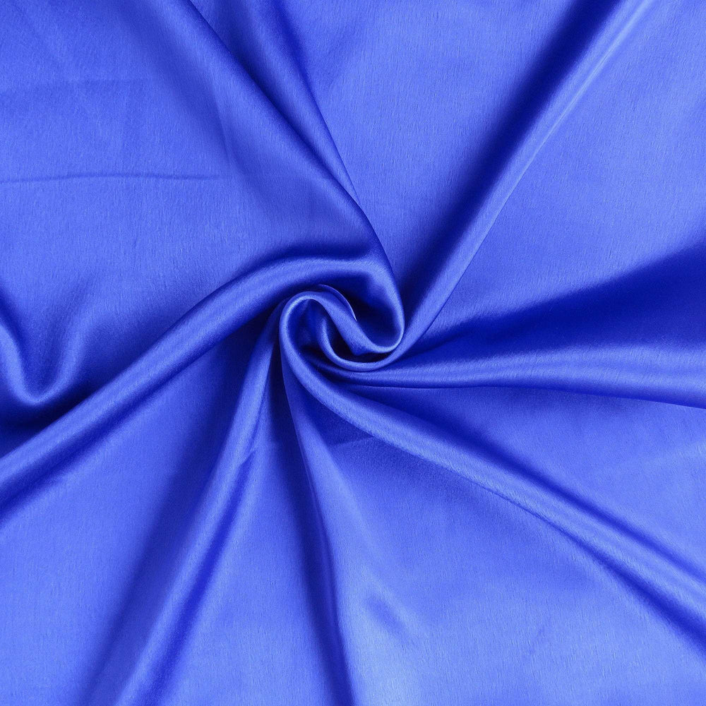 Royal Blue Dreamy Set Of 2 Silky Satin Standard Pillowcases - Homeroots - Flyclothing LLC
