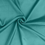 Teal Dreamy Set Of 2 Silky Satin Standard Pillowcases - Homeroots - Flyclothing LLC