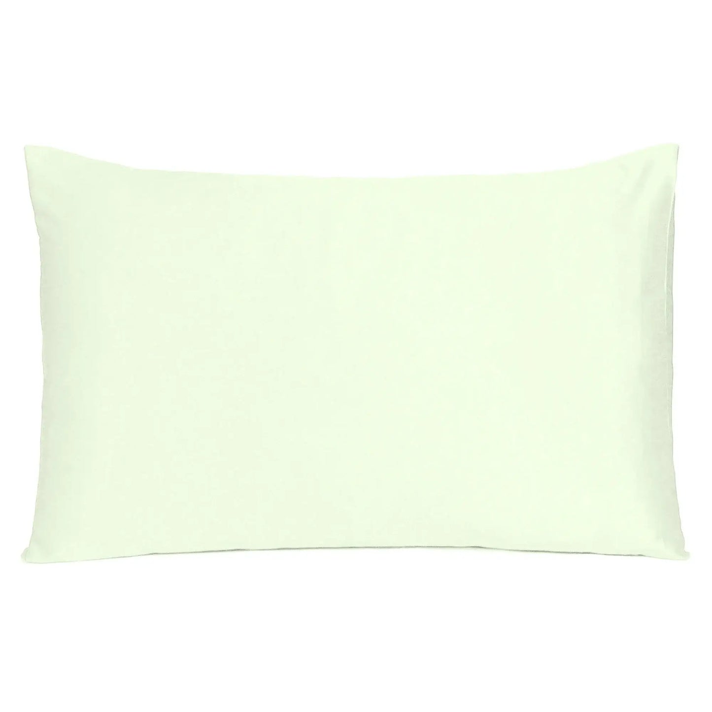 Ivory Dreamy Set Of 2 Silky Satin Standard Pillowcases - Homeroots - Flyclothing LLC