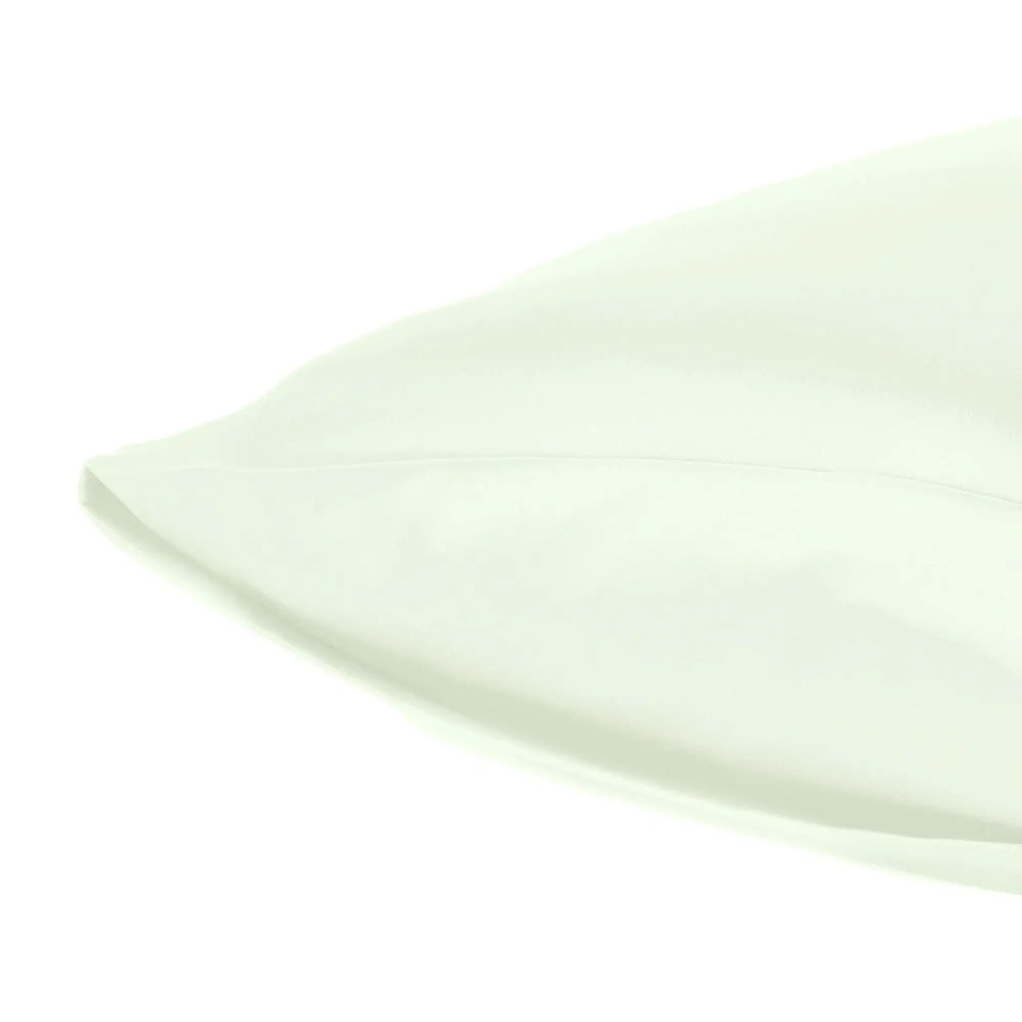 Ivory Dreamy Set Of 2 Silky Satin Standard Pillowcases - Homeroots - Flyclothing LLC