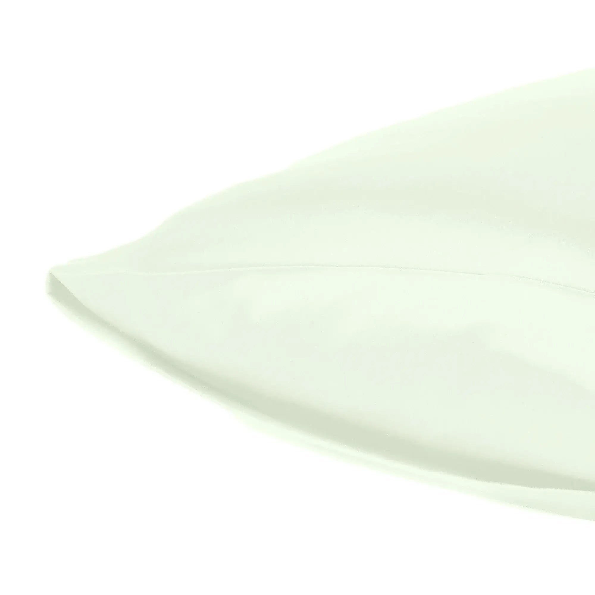 Ivory Dreamy Set Of 2 Silky Satin Standard Pillowcases - Homeroots - Flyclothing LLC