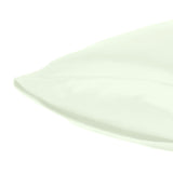 Ivory Dreamy Set Of 2 Silky Satin Standard Pillowcases - Homeroots