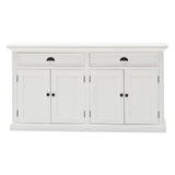 Modern Farmhouse White Buffet Server - Homeroots