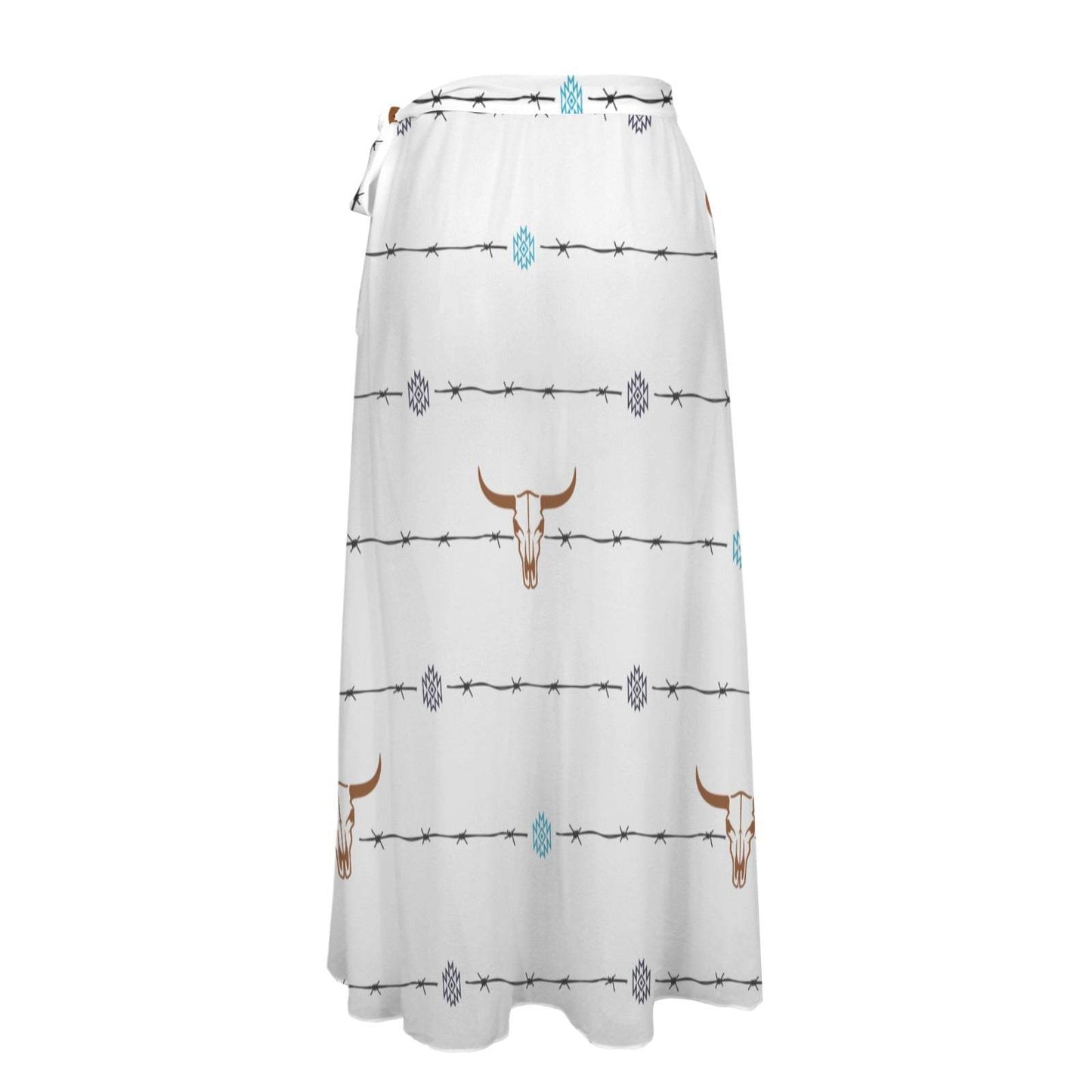 Baha Ranch Barbwire Swim Beach Skirt Coverup - Baha Ranch Western Wear - Flyclothing LLC