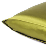 Lemongrass Dreamy Set Of 2 Silky Satin Queen Pillowcases - Homeroots - Flyclothing LLC