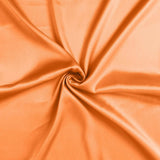 Orange Dreamy Set Of 2 Silky Satin Queen Pillowcases - Homeroots - Flyclothing LLC