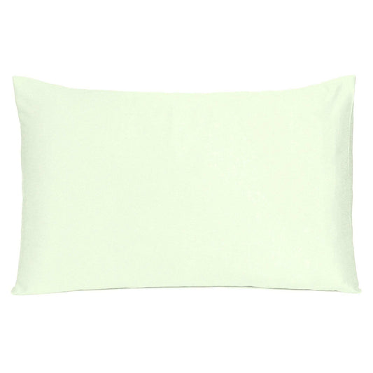 Ivory Dreamy Set Of 2 Silky Satin Queen Pillowcases - Homeroots - Flyclothing LLC