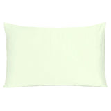 Ivory Dreamy Set Of 2 Silky Satin Queen Pillowcases - Homeroots