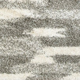 2' X 3' Gray And Ivory Geometric Pattern Scatter Rug - Homeroots - Flyclothing LLC