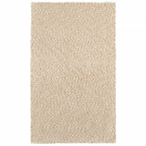 3' X 5' Modern Soft Tan Indoor Area Rug - Homeroots - Flyclothing LLC