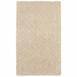 3' X 5' Modern Soft Tan Indoor Area Rug - Homeroots - Flyclothing LLC
