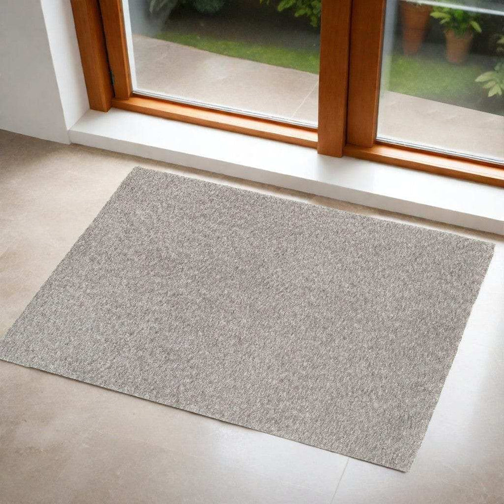 3' X 5' Modern Shaggy Soft Gray Indoor Area Rug - Homeroots - Flyclothing LLC