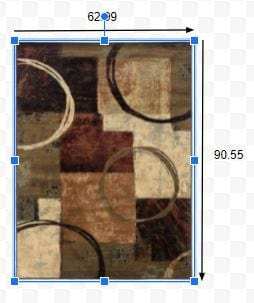 5' X 8' Brown And Black Abstract Geometric Area Rug - Homeroots - Flyclothing LLC